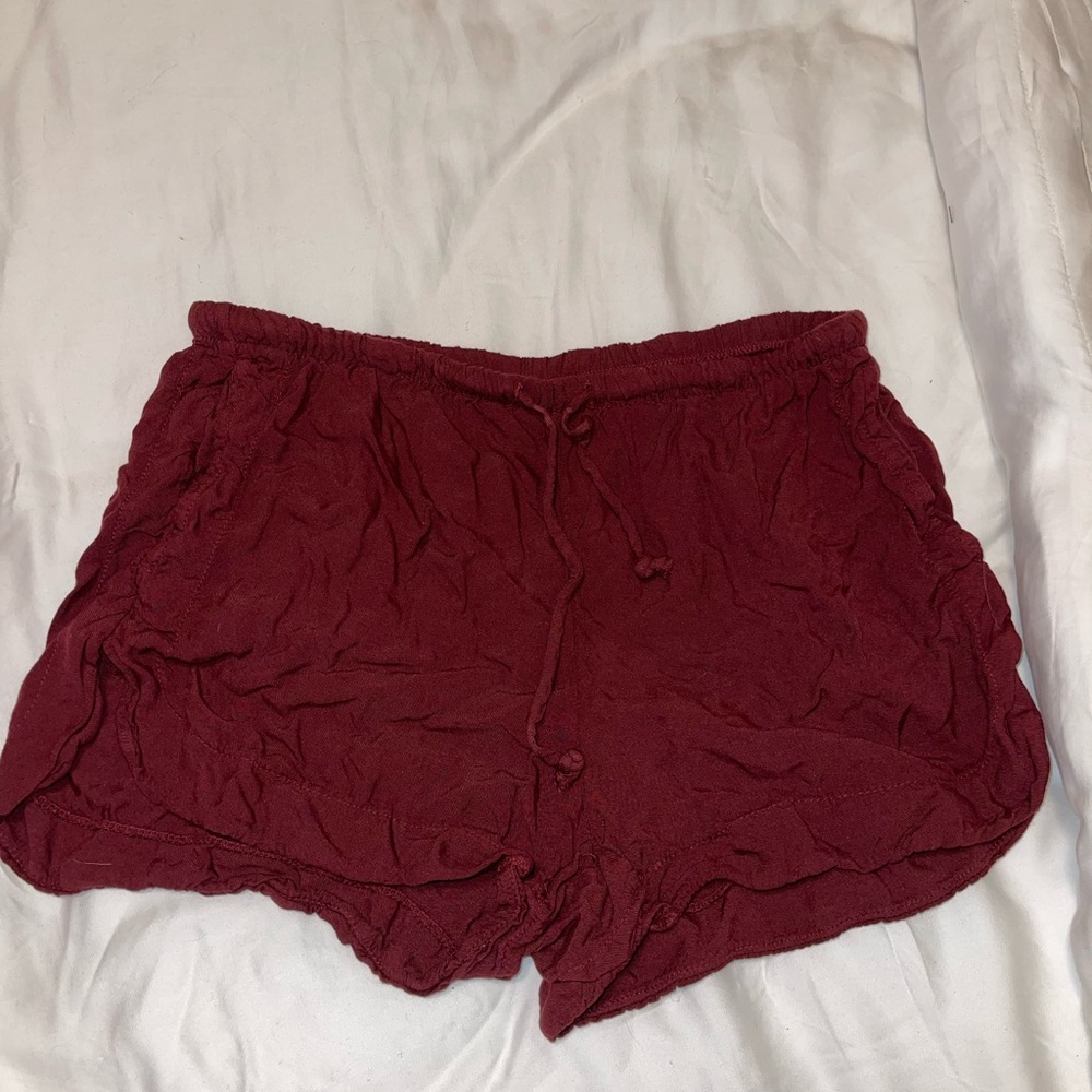 John Galt Red Lounge Shorts